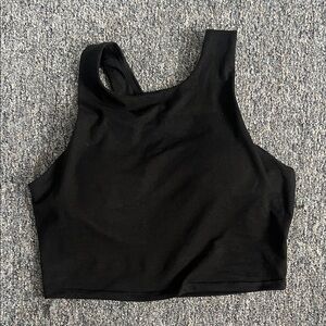 Active crop top w/ built in bra